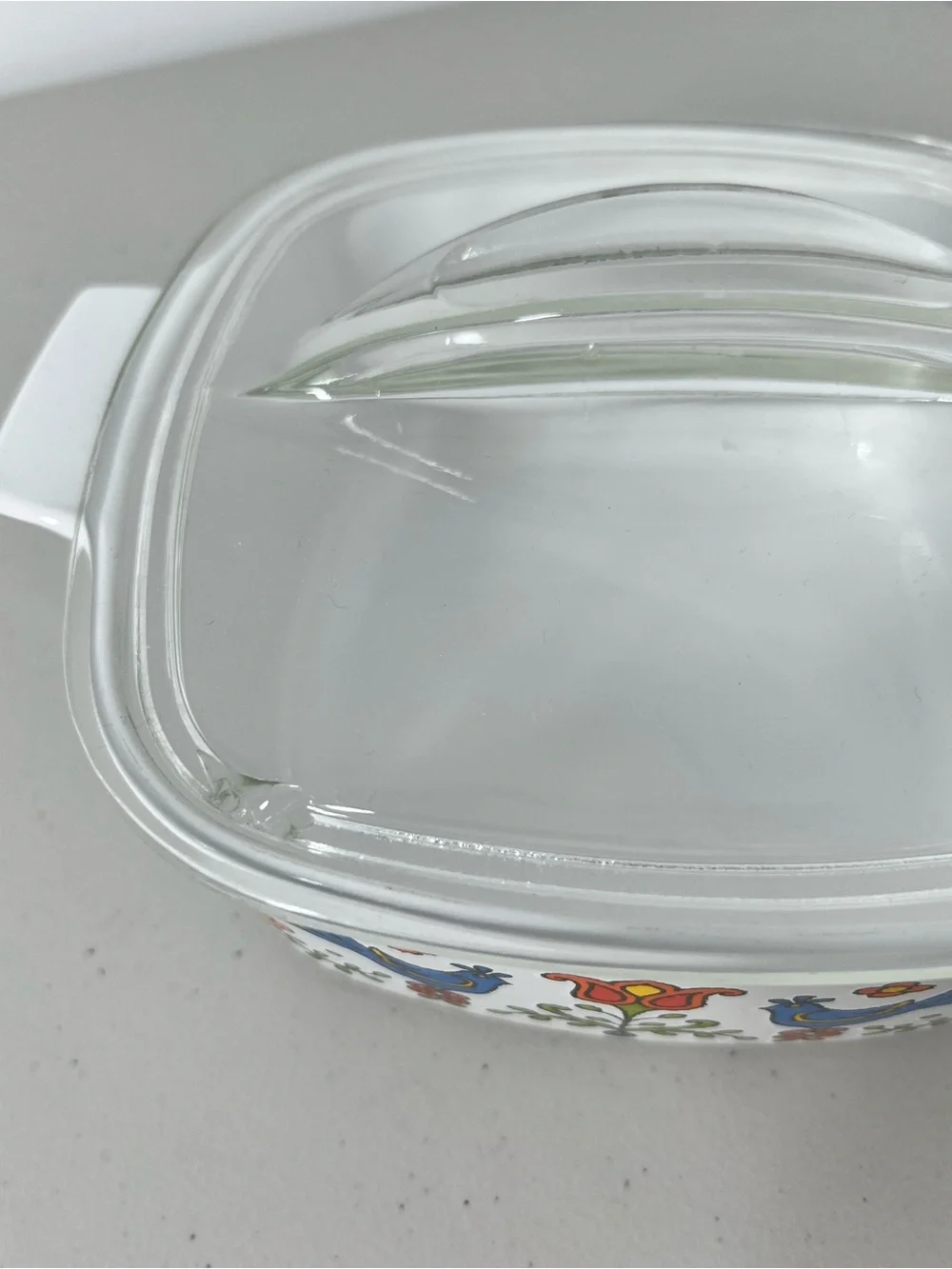 Vintage CorningWare Country Festival 1 1/2 Quart Casserole Dish
